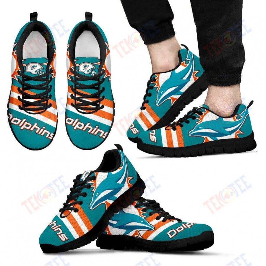 Mens Womens Miami Dolphins Sneaker Sport Shoes Sneakers Trending Brand Custom Running Shoes For Men Women TDT710