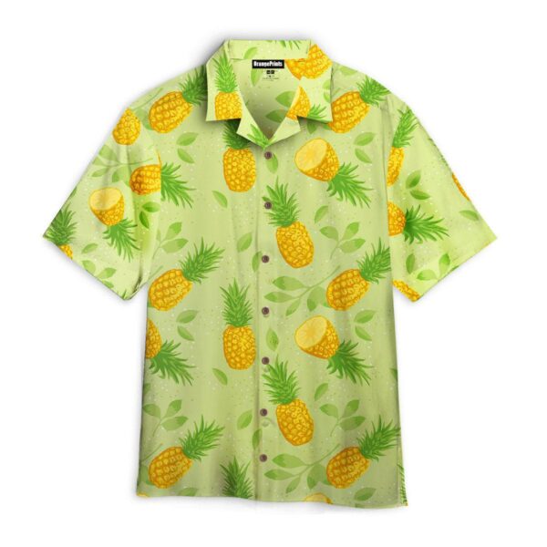 Summer Pineapples Pattern Hawaii Shirt For Men Women Ha9818