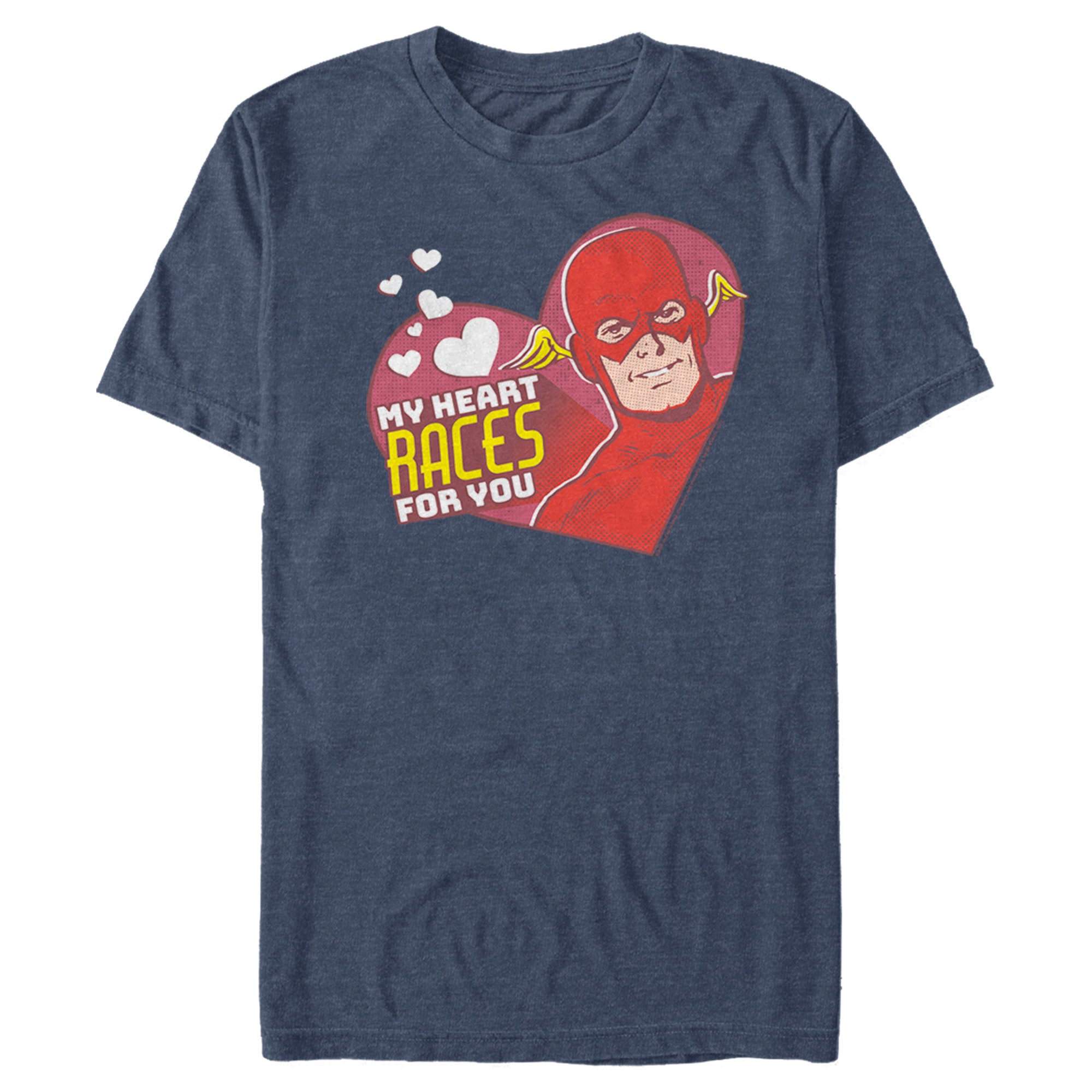 Men’S The Flash Valentine’S Day My Heart Races For You T-Shirt