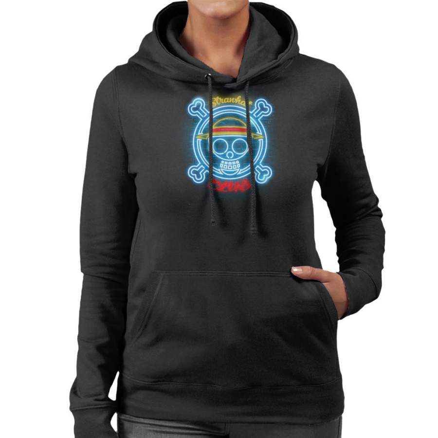 One Piece Neon Women’s Hooded Sweatshirt