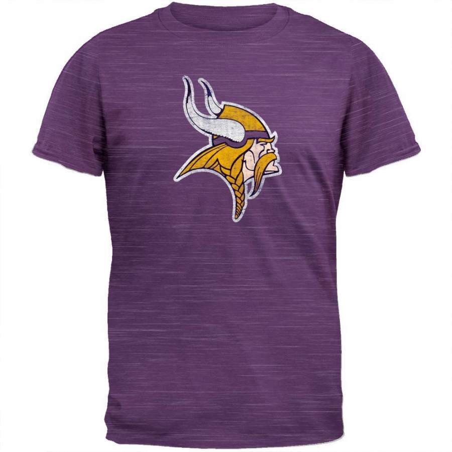 Minnesota Vikings – Logo Scrum Premium T-Shirt