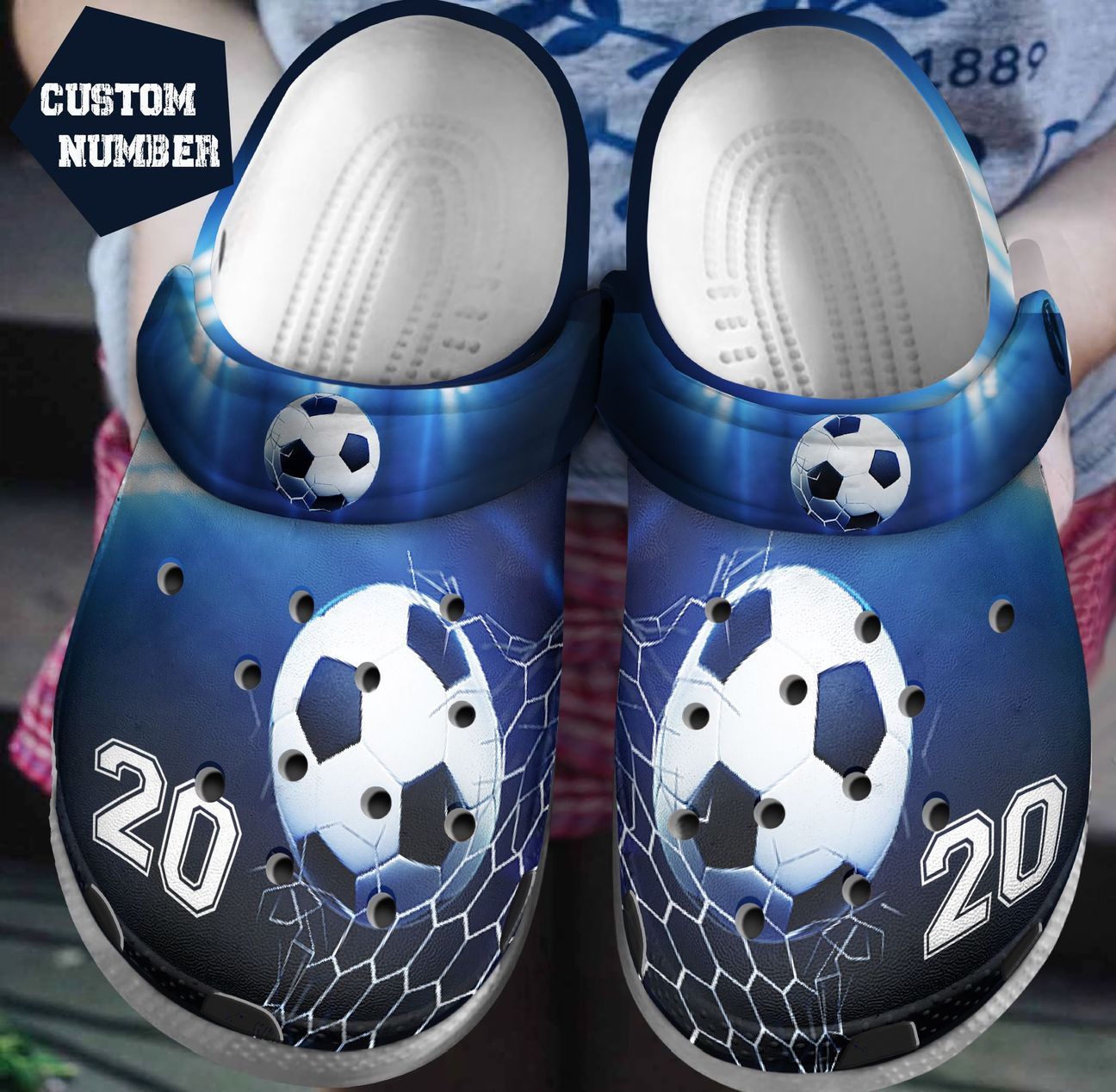 Soccer Personalize Clog, Custom Name, Text, Fashion Style For Women, Men, Kid, Print 3D Soccer Is The Best