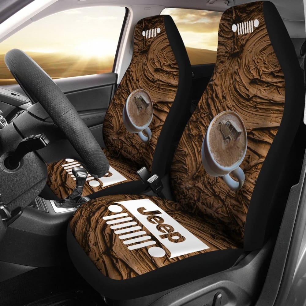 Jeep Grill Seat Covers – Mud Coffee Cup 101819