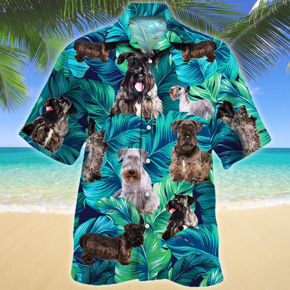 Cesky Terrier Dog Lovers Hawaii Shirt