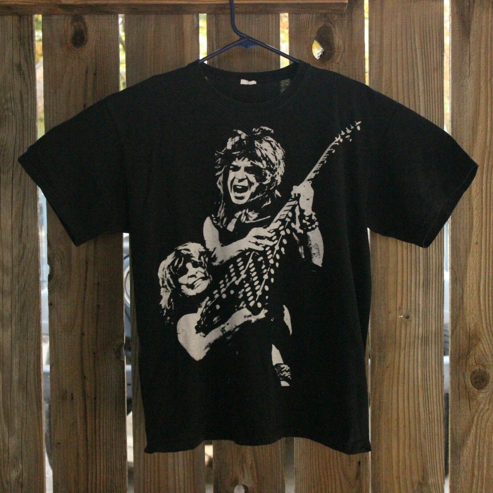 Ozzy Osbourne Randy Rhoads Tribute Black Shirt 2012 S Attention Valid Discoun Shirt