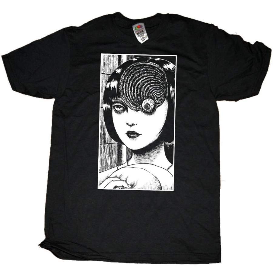 Uzumaki Junji Ito Japanese Horror Manga Men’S T-Shirt