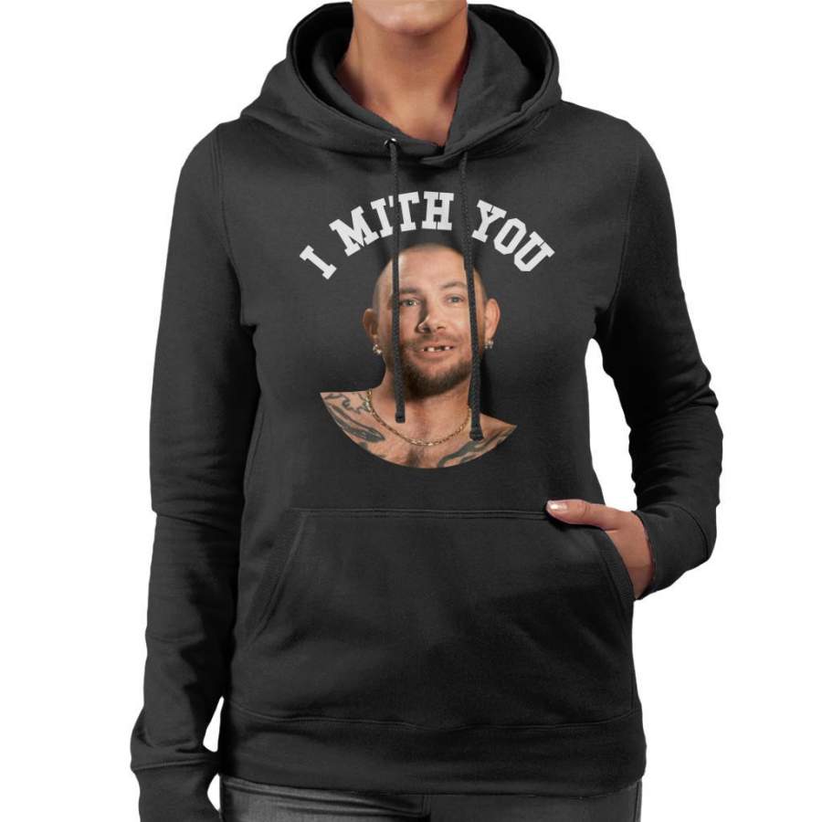 John Finlay I Mith You Joe Exotic Tiger King Women’s Hooded Sweatshirt