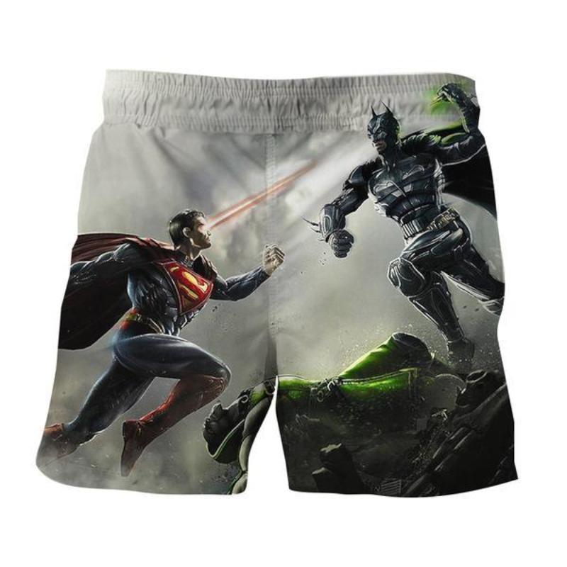 3D Printed Superman Vs Batman Shorts