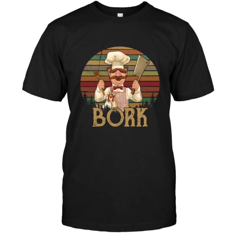 Vert Der Ferk Bork Chef Vintage T-shirt