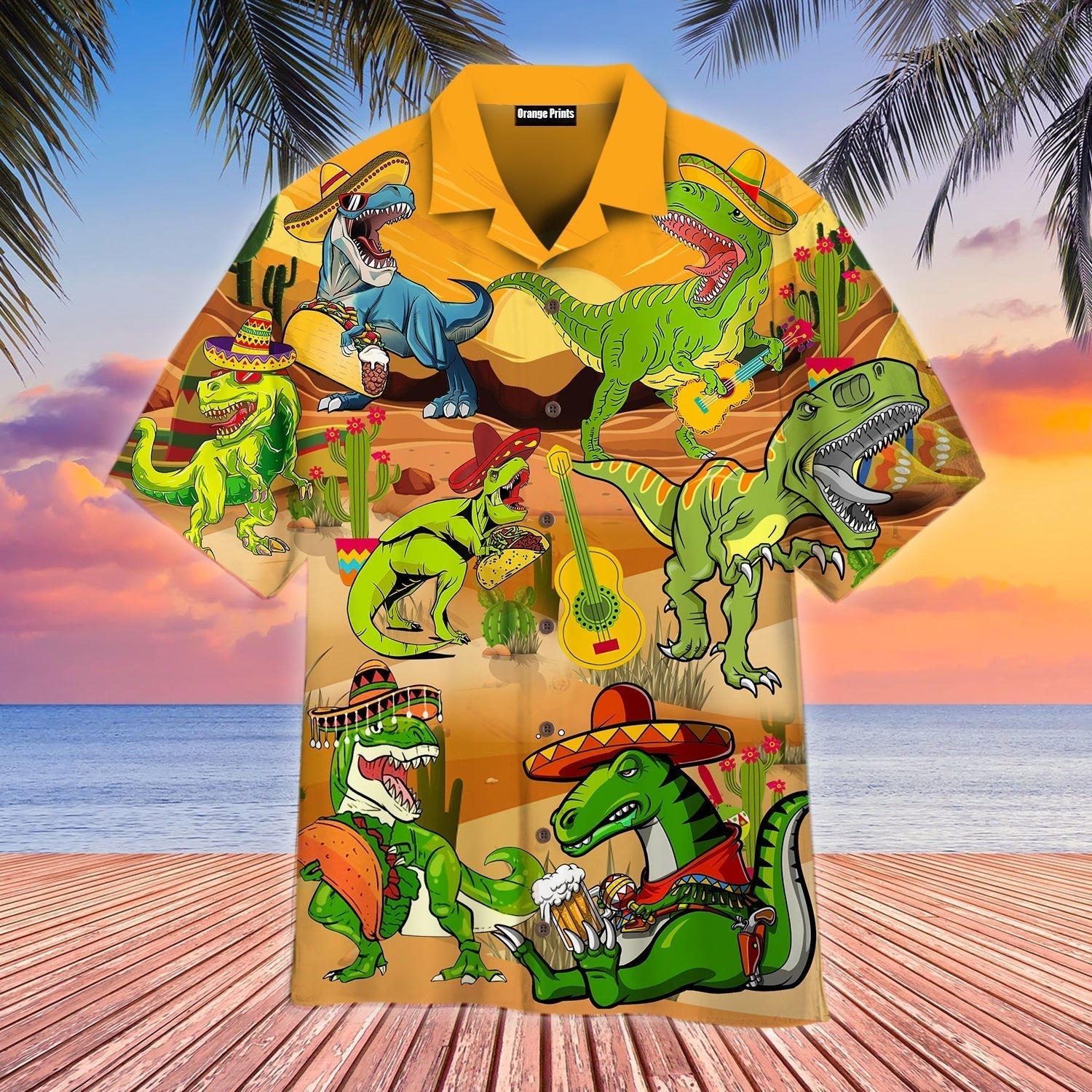 Tacosaurus Cinco De Mayo Aloha Hawaii Shirts For Men Women Ha36914