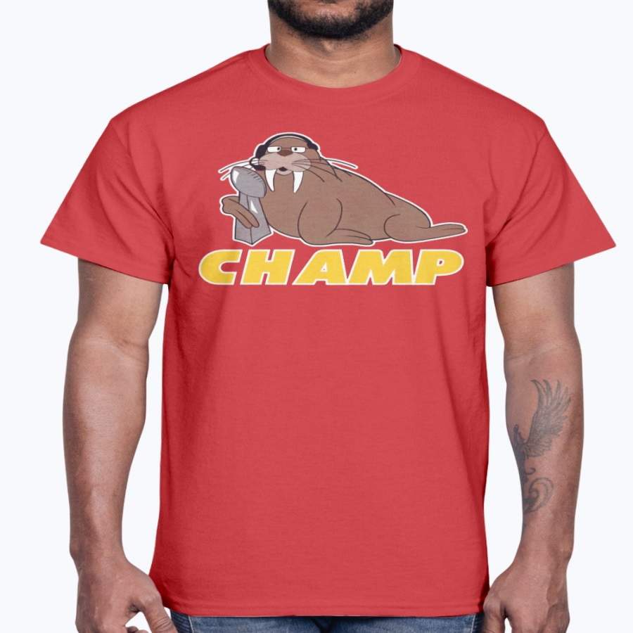 WALRUS CHAMPS – ANDY REID SHIRT Kansas City Chiefs Super Bowl LIV Champions