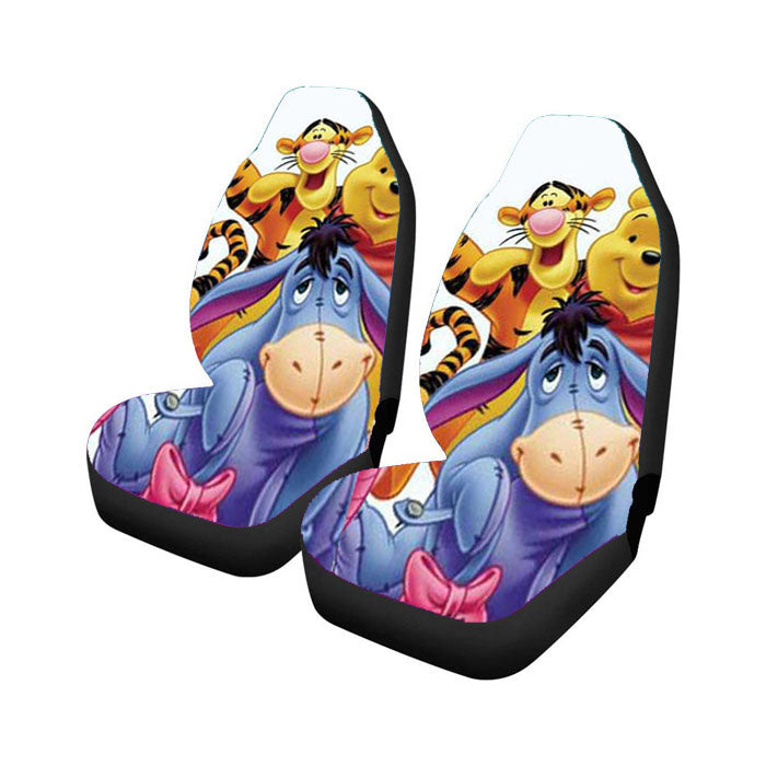 Winnie The Pooh Group Shot Car Seat Covers