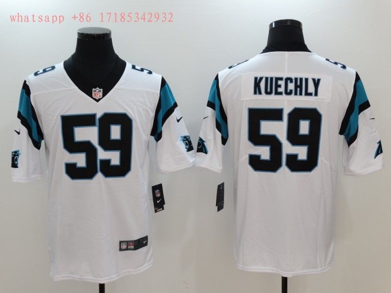 Carolina Panthers Luke Kuechly #59 NFL 2020 White Jersey Jersey