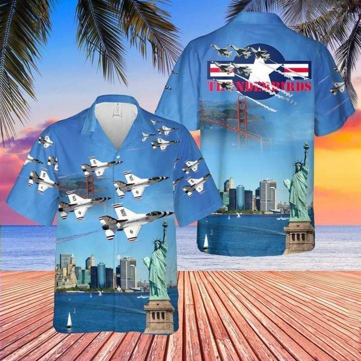 Air Force Thunderbirds Hawaii Shirt For Men Women Adult Ha78498