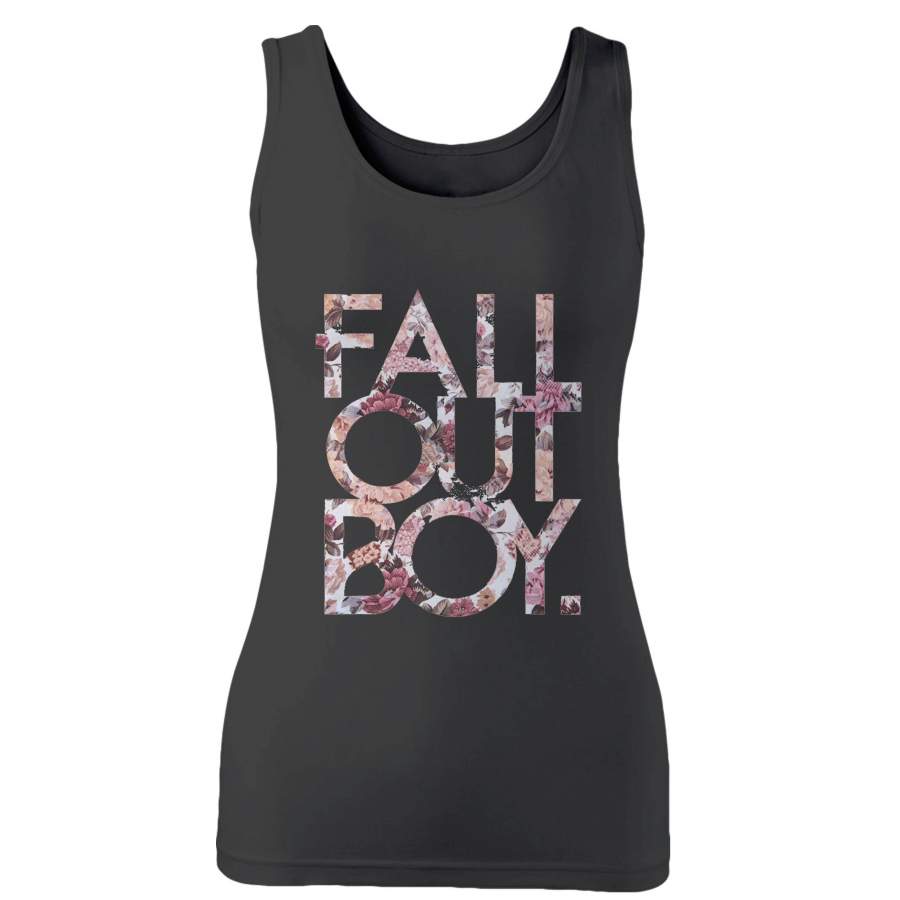 Fall Out Boy Flowers Woman’s Tank Top