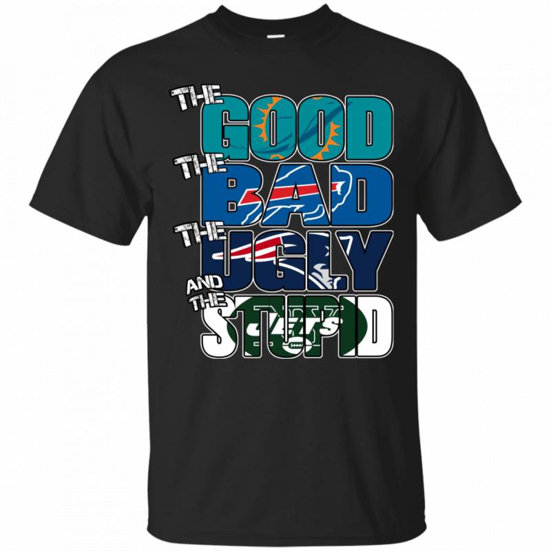 Miami Dolphins The Good The Bad The Ugly And The Stupid T shirts