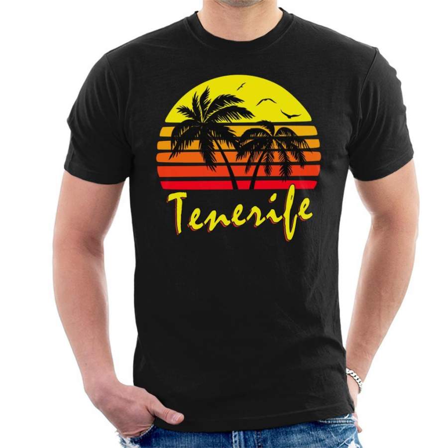 Tenerife Vintage Sun Men’s T-Shirt