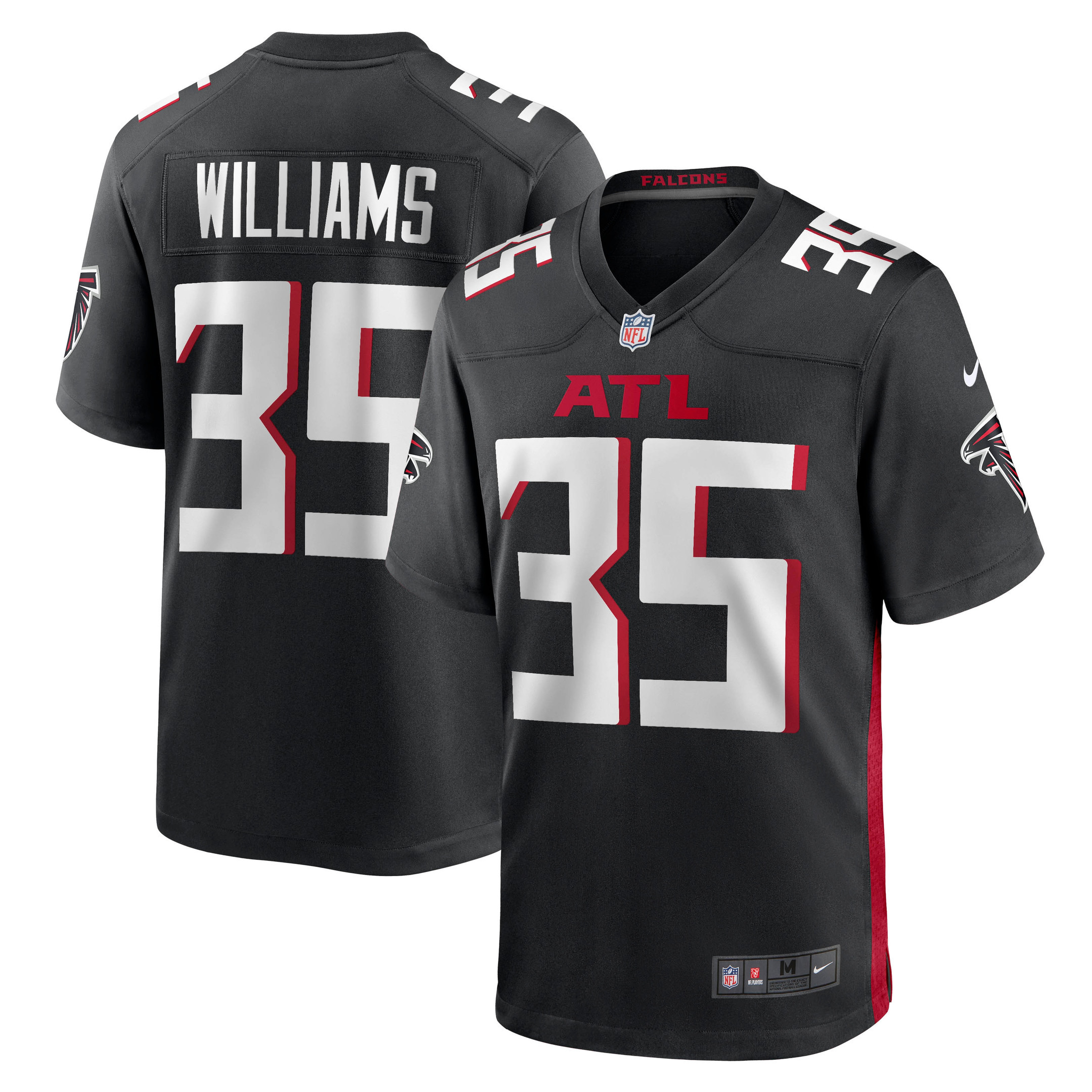 Avery Williams Atlanta Falcons Game Jersey – Black NFL