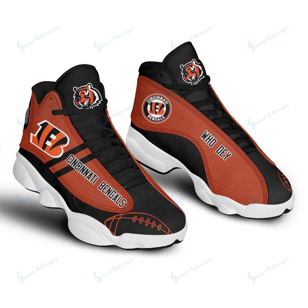 High-Class Cincinnati Bengals Air Jordan 13 Printing Shoes Sneaker