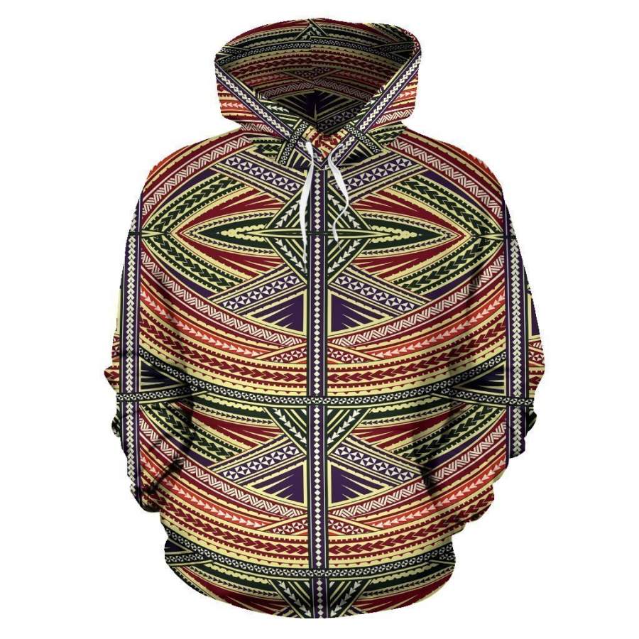 Polynesian Tribal Hoodie 11 – AH – J4