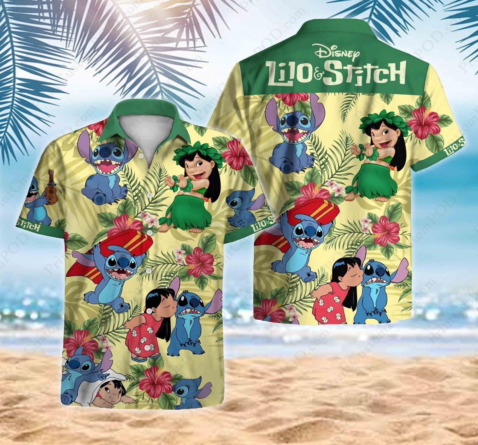 Lilo Stitch Hawaii Summer Hawaii Shirt For Women Style Gifts Ha10431