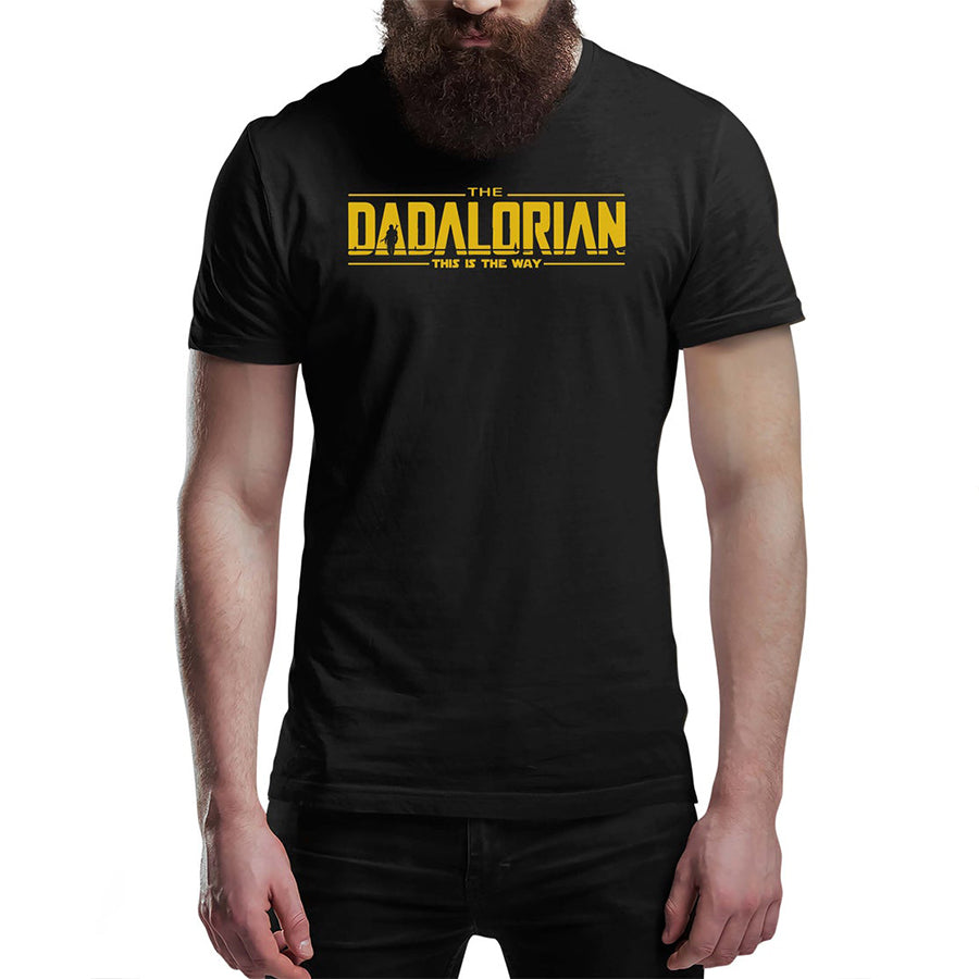 Fathers Day T Shirt The Dadalorian This Is The Way Men’S Fun Gift Novelty Shirt