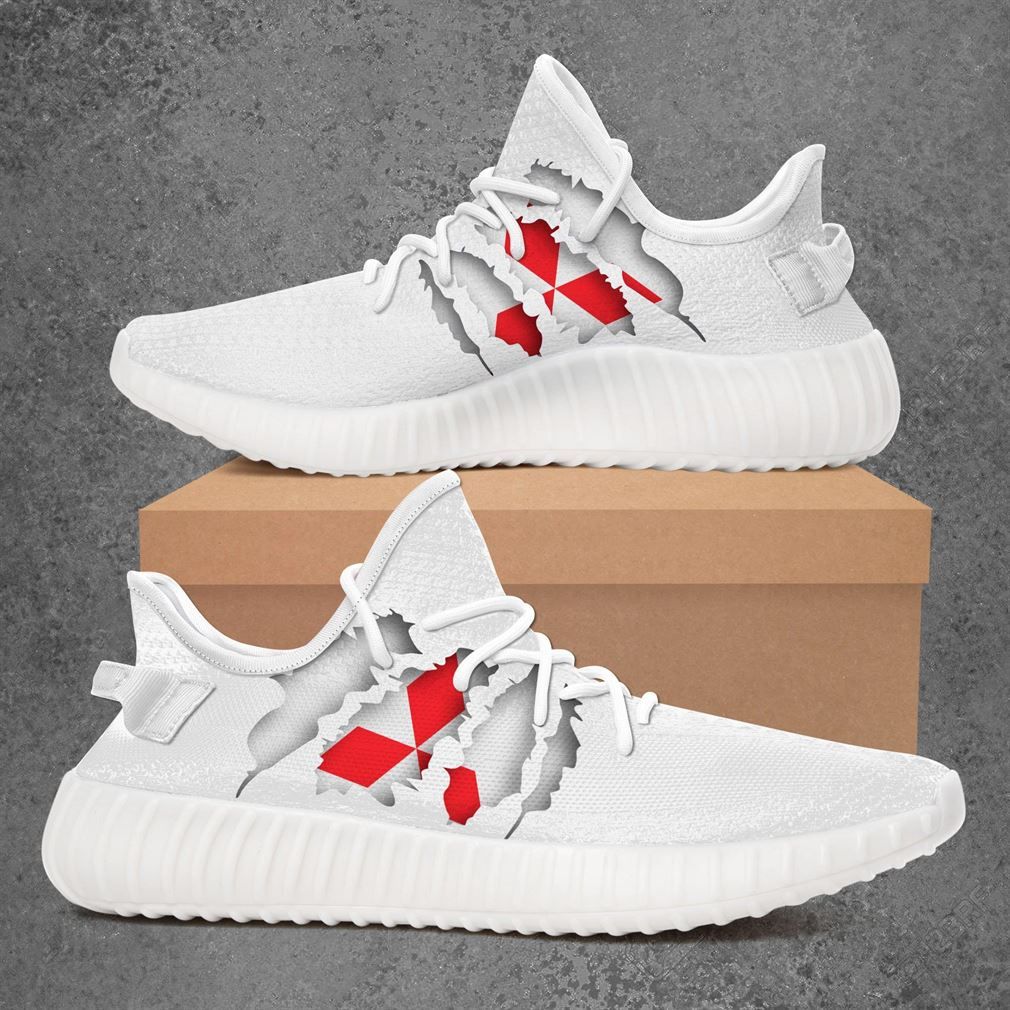 Mitsubishi Car Yeezy White Shoes Sport Sneakers