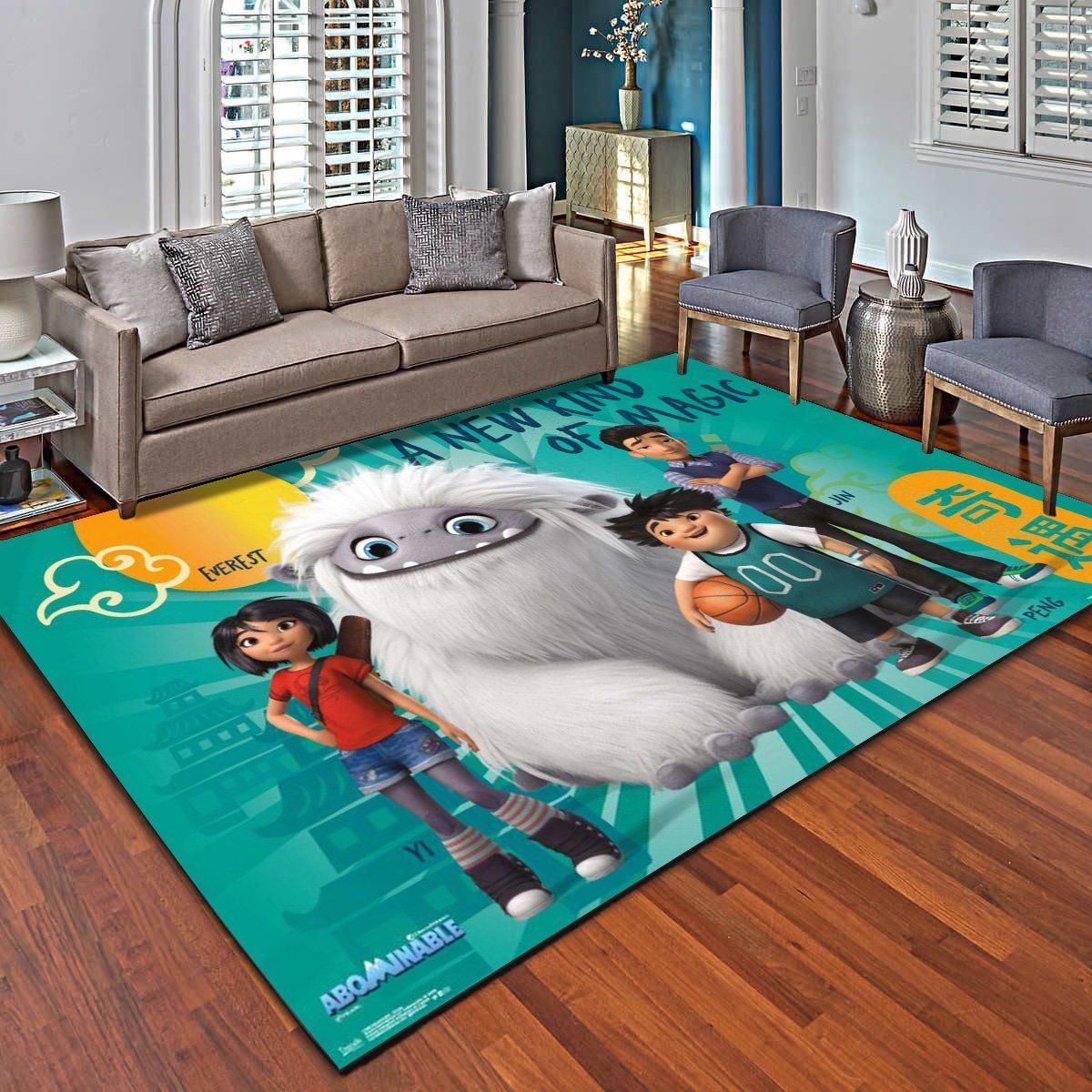 Dreamworks Abominable Group Area Rugs, Living Room Carpet