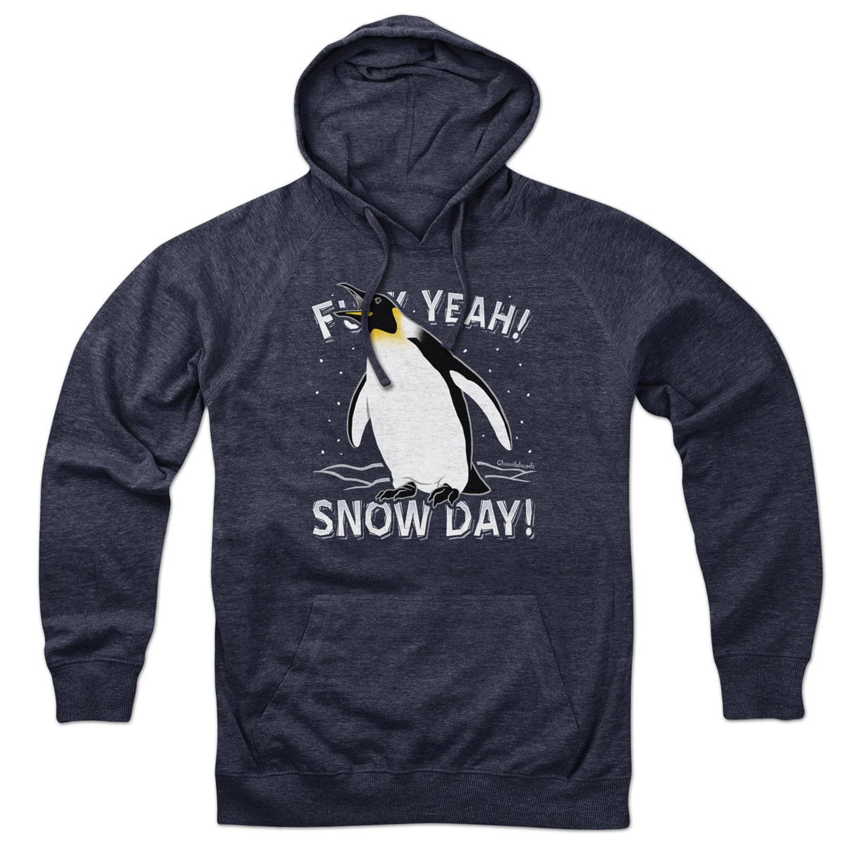 F Yeah! Snow Day! Penguin Hoodie