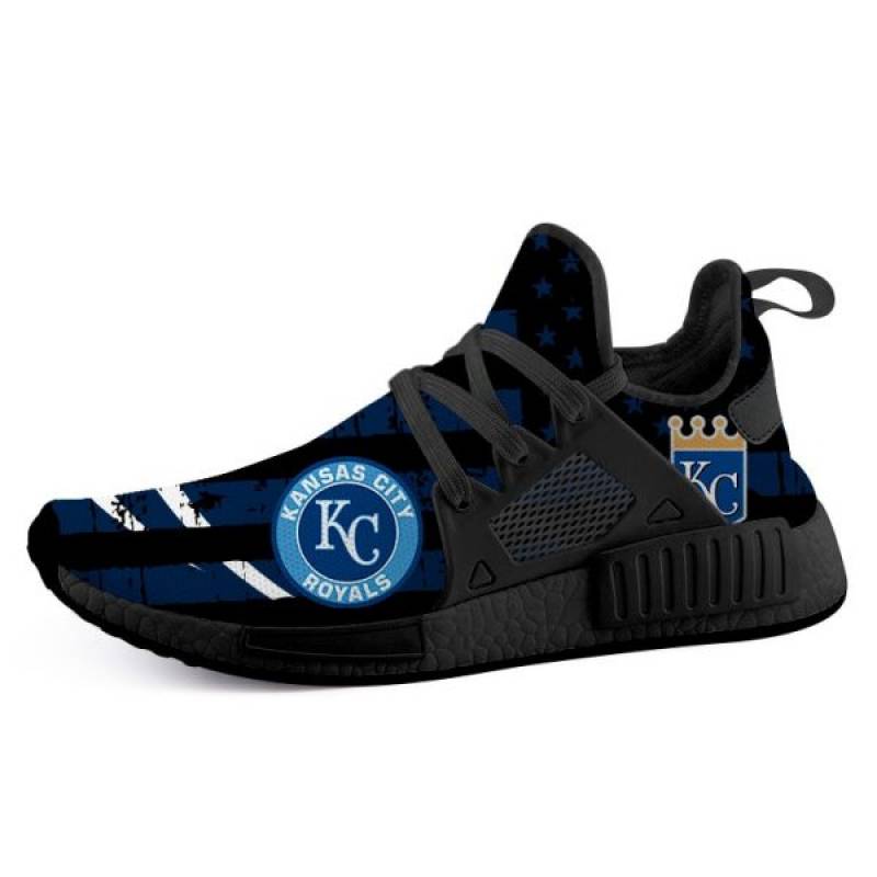 Kansas City Royals NMD XR1 Lightweight Sneakers, Kansas City Royals Running Shoes