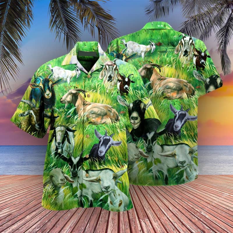 Goat Funny Hawaii Hawaii Shirt For Men Women Ha85287