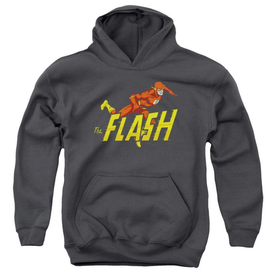 The Flash 8 Bit Flash Youth Hoodie (Ages 8-12)