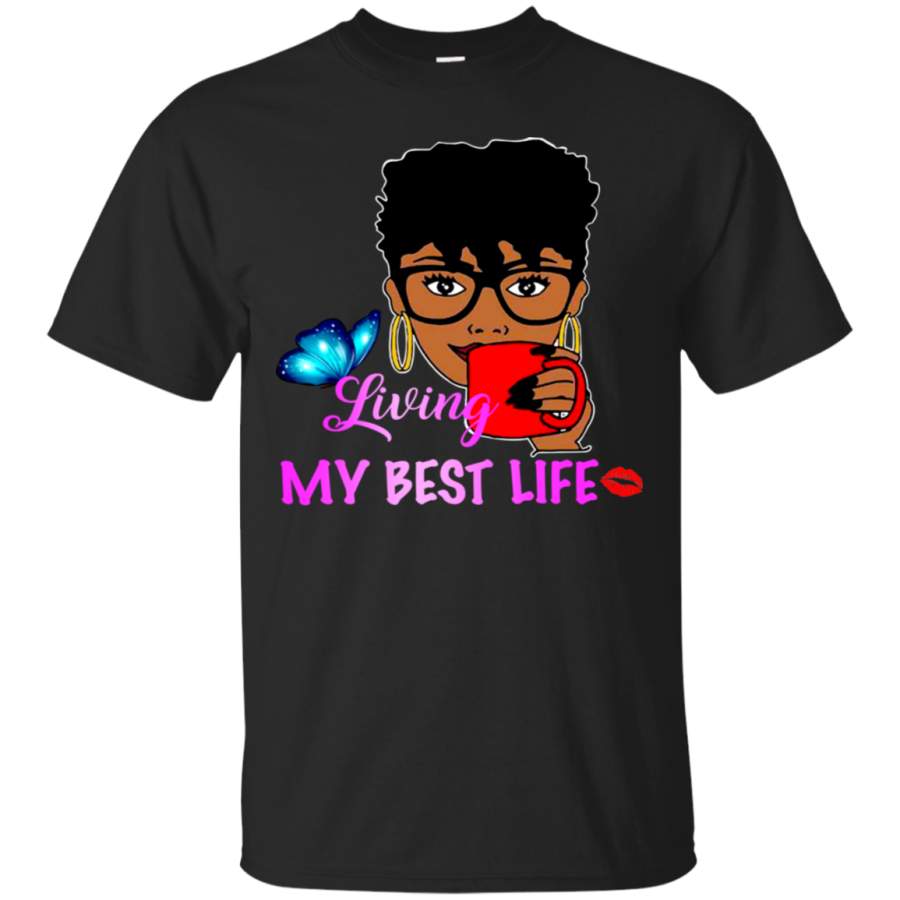 Black Queen living my best life shirt