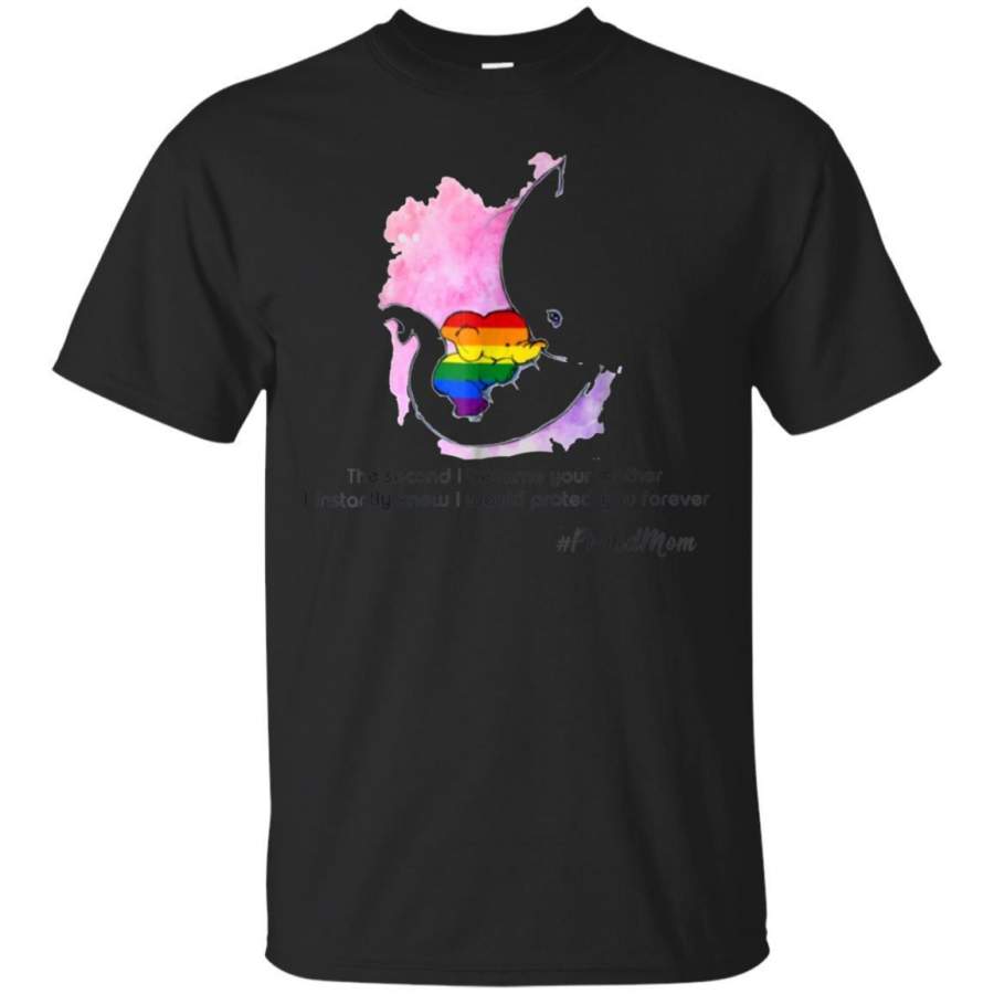 AGR Lgbt Mom Rainbow Elephant Shirt For Women Men Jaq T-shirt