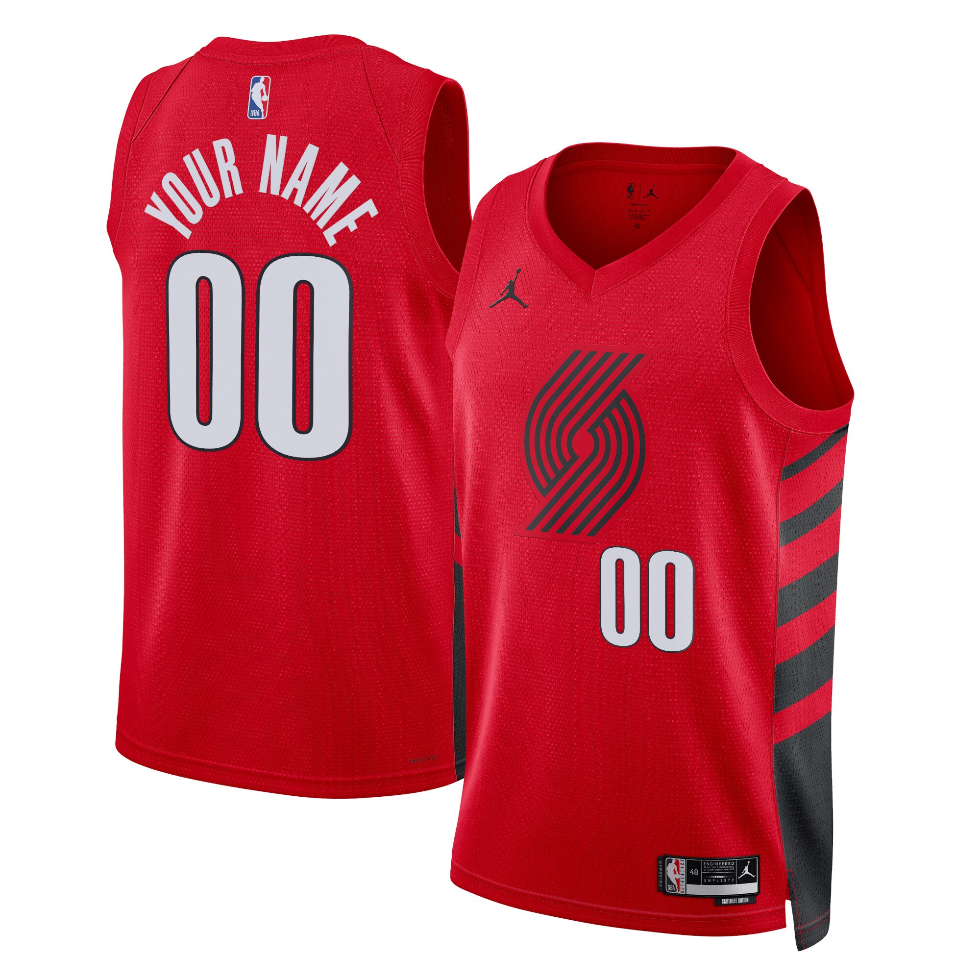 Portland Trail Blazers Jordan Statement Swingman Jersey – Custom – Unisex