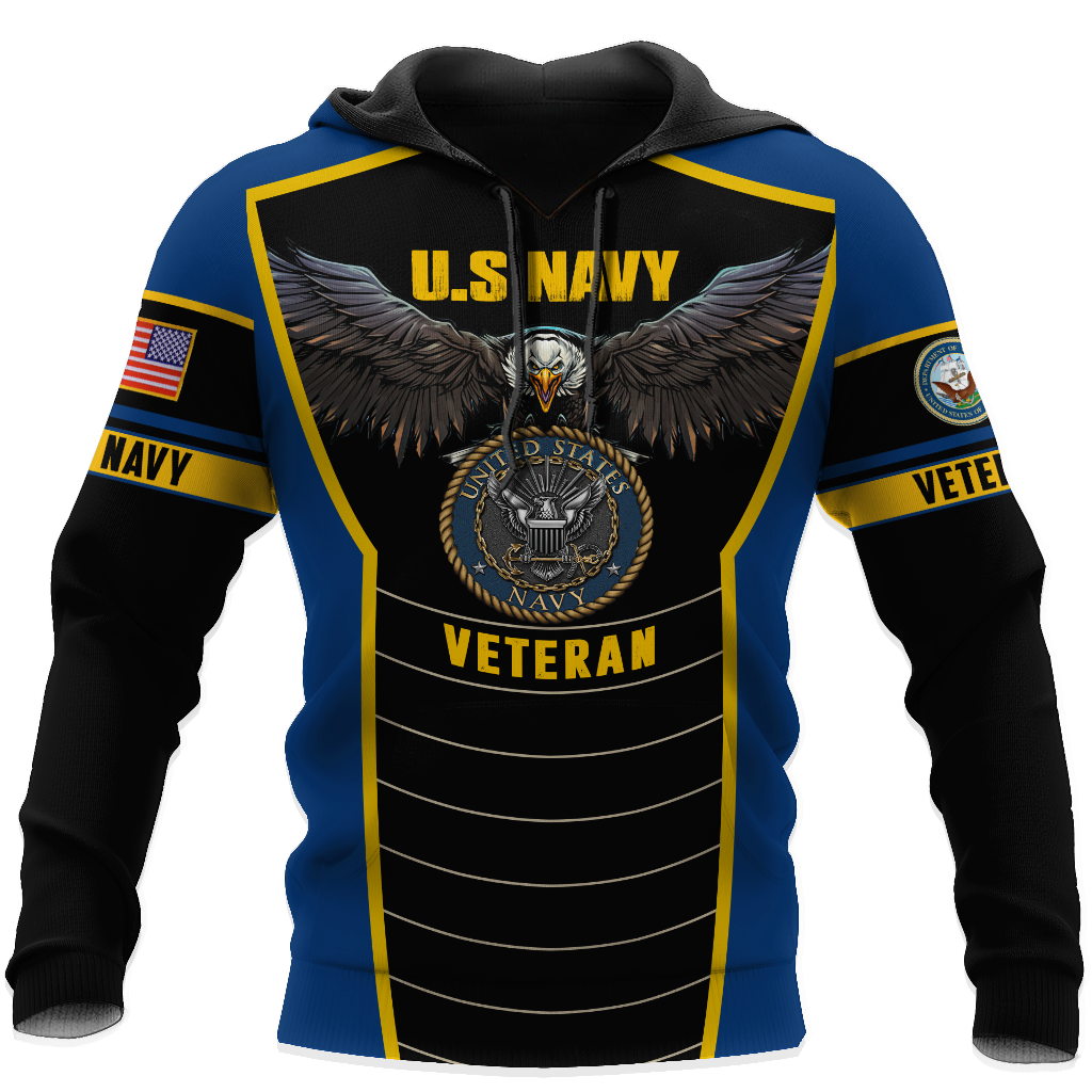 U.S Navy veteran Eagle Pride design 3d print shirts VP20012102