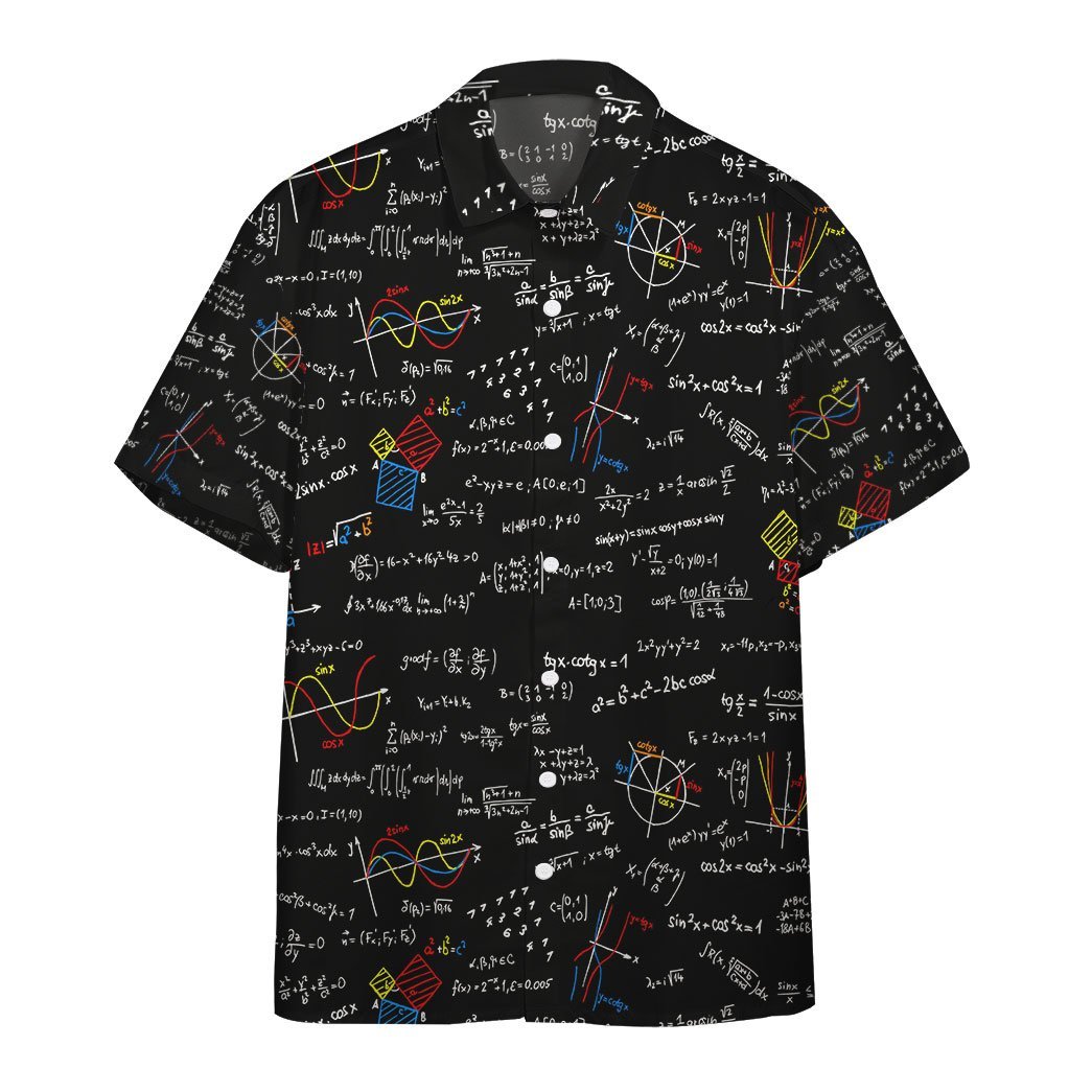 Gearhumans Geometry Science Custom Hawaiian Shirt Ha65970