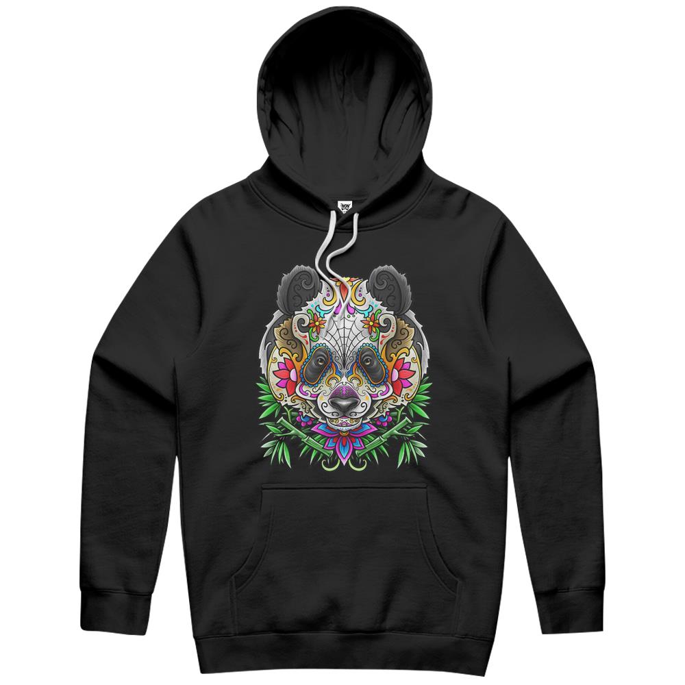 Panda Bear Sugar Skull Day Of The Dead Shirt Dia De Muertos Hoodie