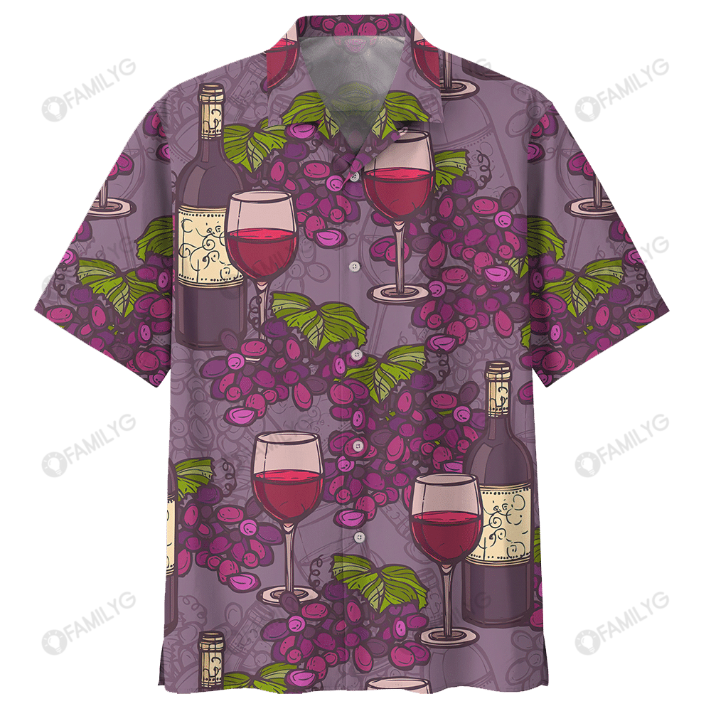 Wine Shirt – Save Water, Drink Red Wine Hawaiian Shirt Summer Hawaiian For Men, Women, Couple