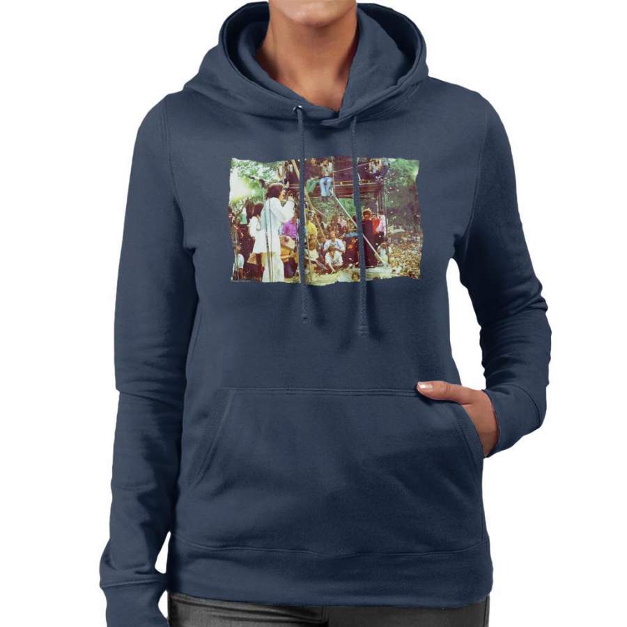 TV Times Rolling Stones Festival Women’s Hooded Sweatshirt