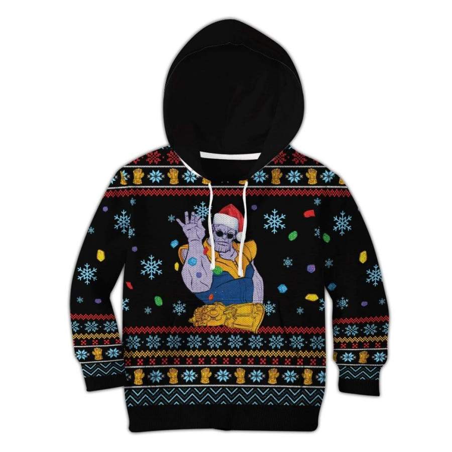 Kid Thanos Christmas Custom T-Shirts Hoodies Apparel