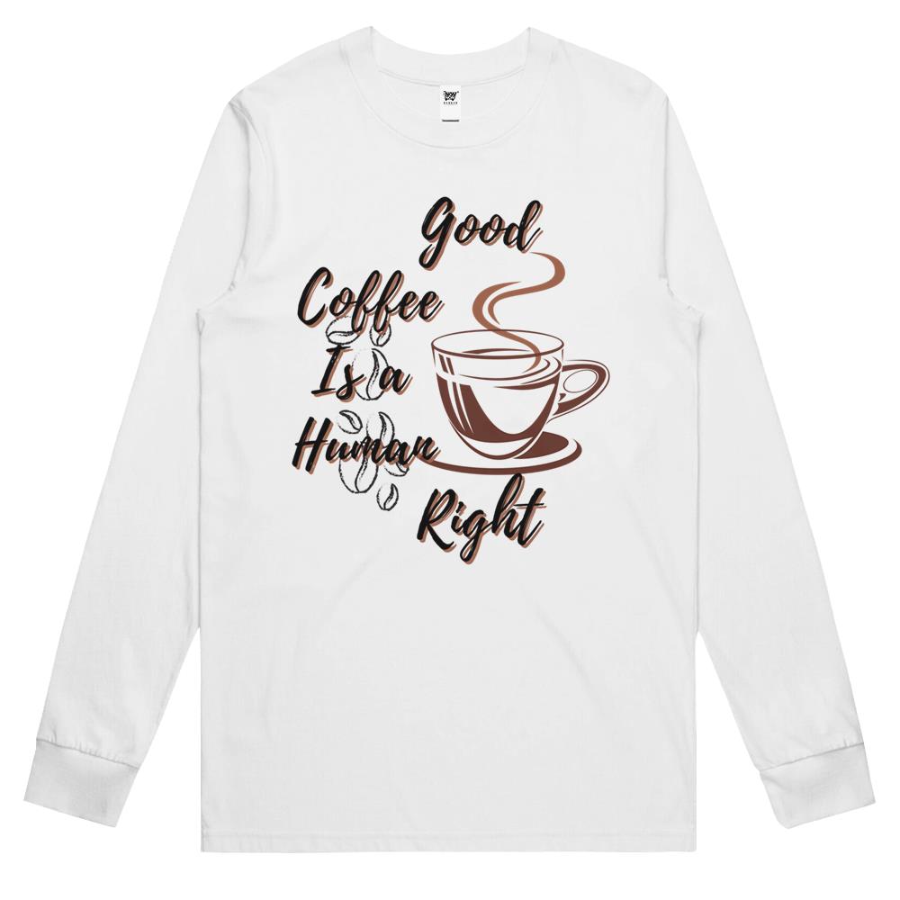 Good Iced Coffee Is A Human Right Essential (9) Long Sleeve T Shirts