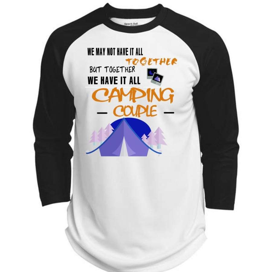 Together We Have It All Camping Couple T Shirt, Love T Shirt  (Polyester Game Baseball Jersey)