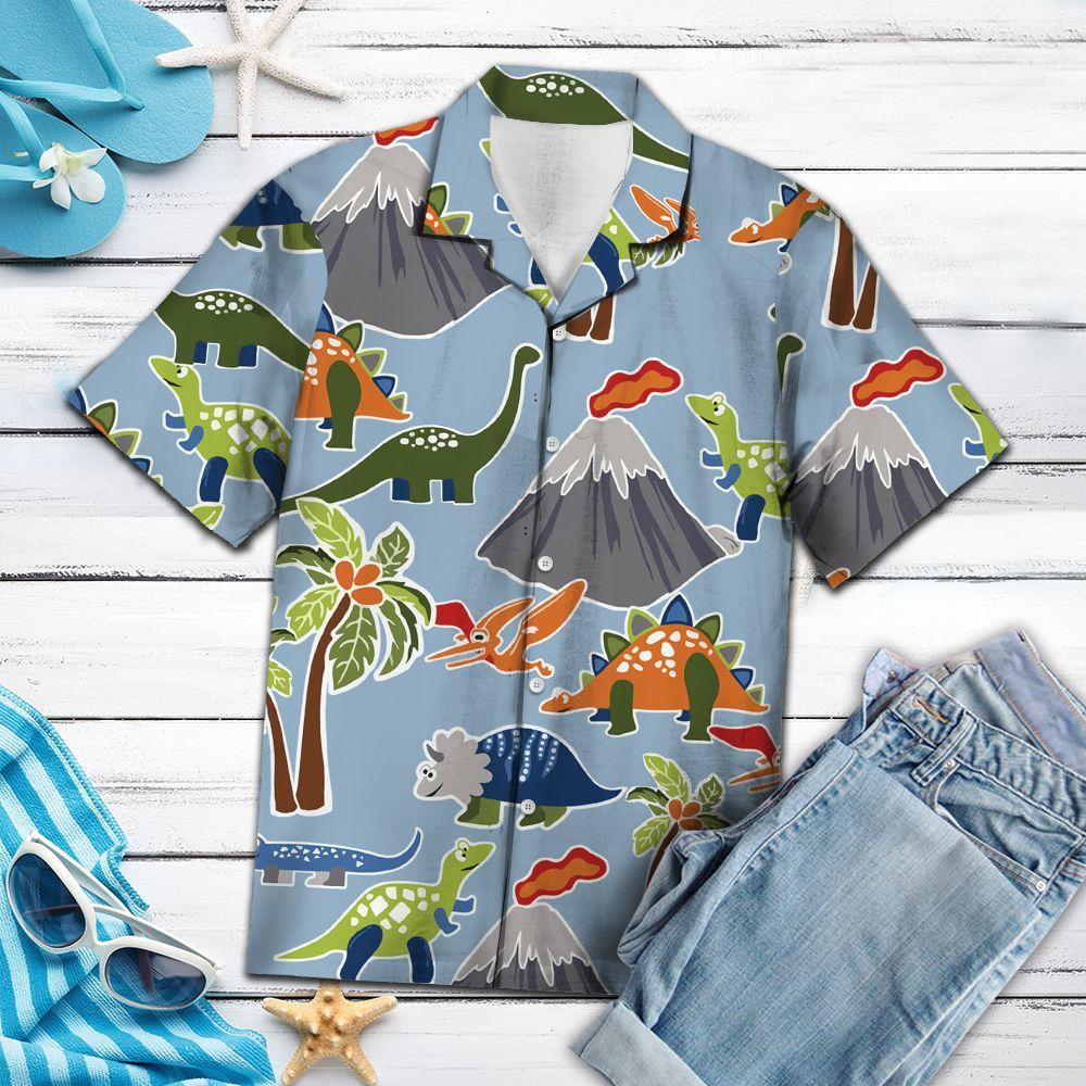 Awesome Dinosaur Hawaii Shirt For Hawaii Aloha Ha24362