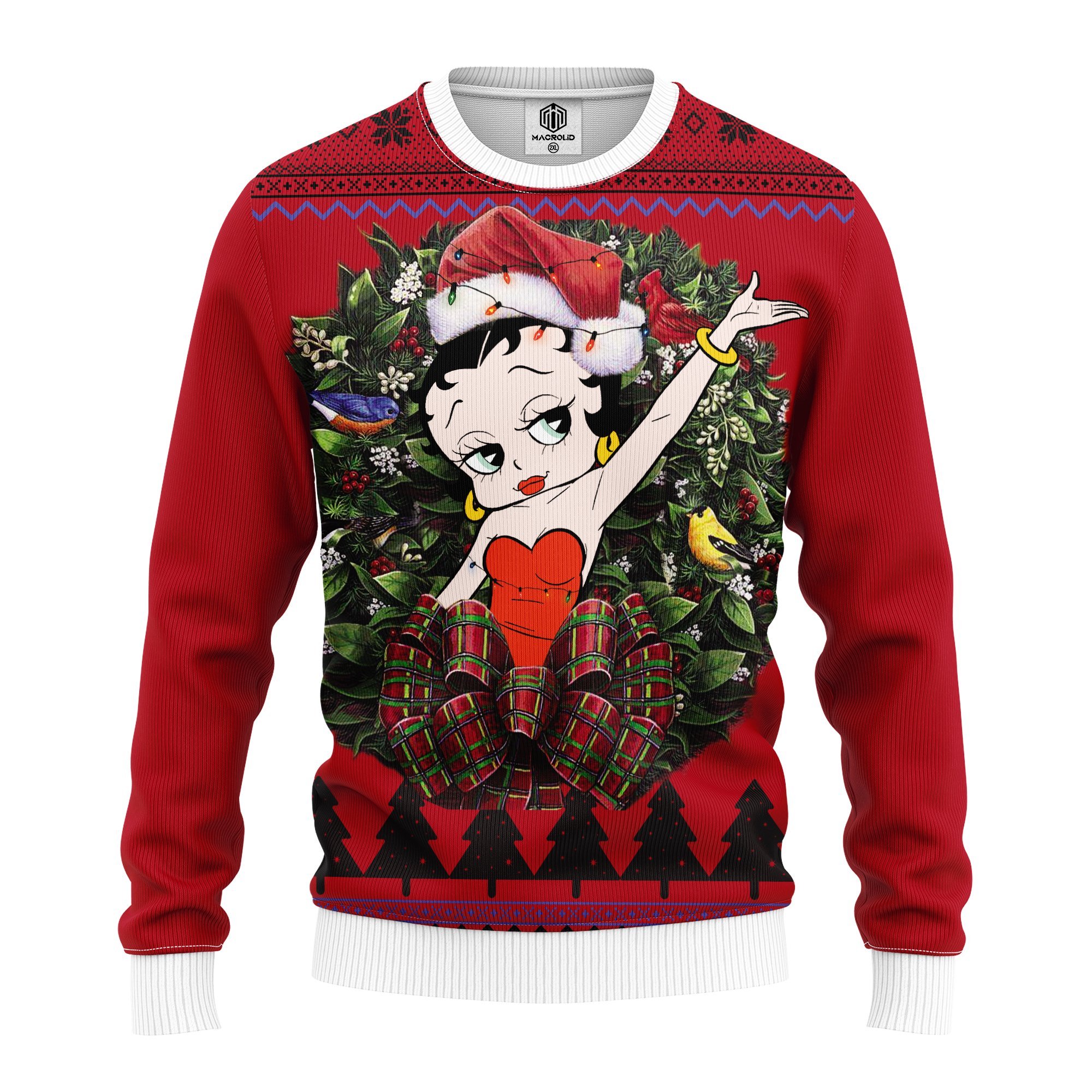 Betty Boop Noel Mc Ugly Christmas Sweater – thanksgiving gift