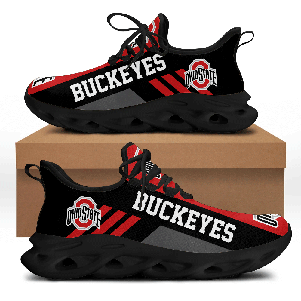 Ohio State Buckeyes Running Shoes Teepoem Ltd