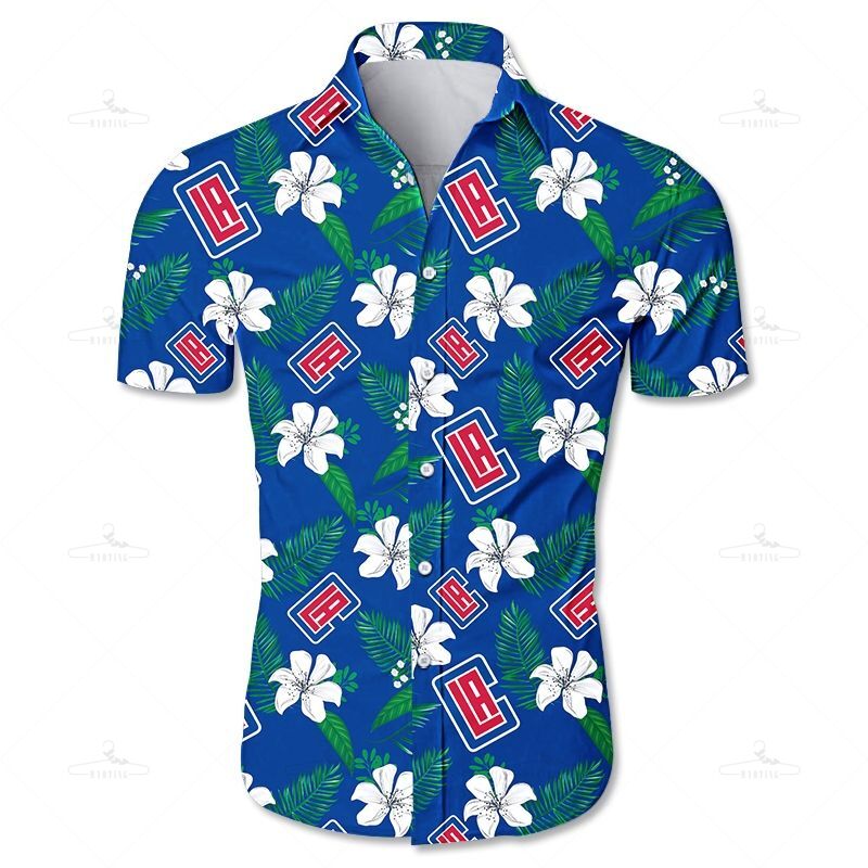 Los Angeles Clippers Hawaii Shirt Tropical Flower Summer Ha59176