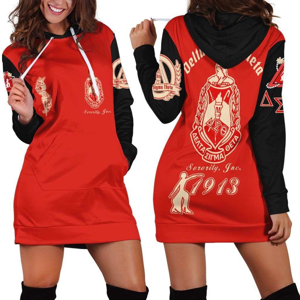 Sorority Dress – Dancing Delta Sigma Theta Hoodie Dress