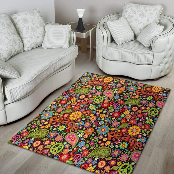 Hippe Peace Area Rug