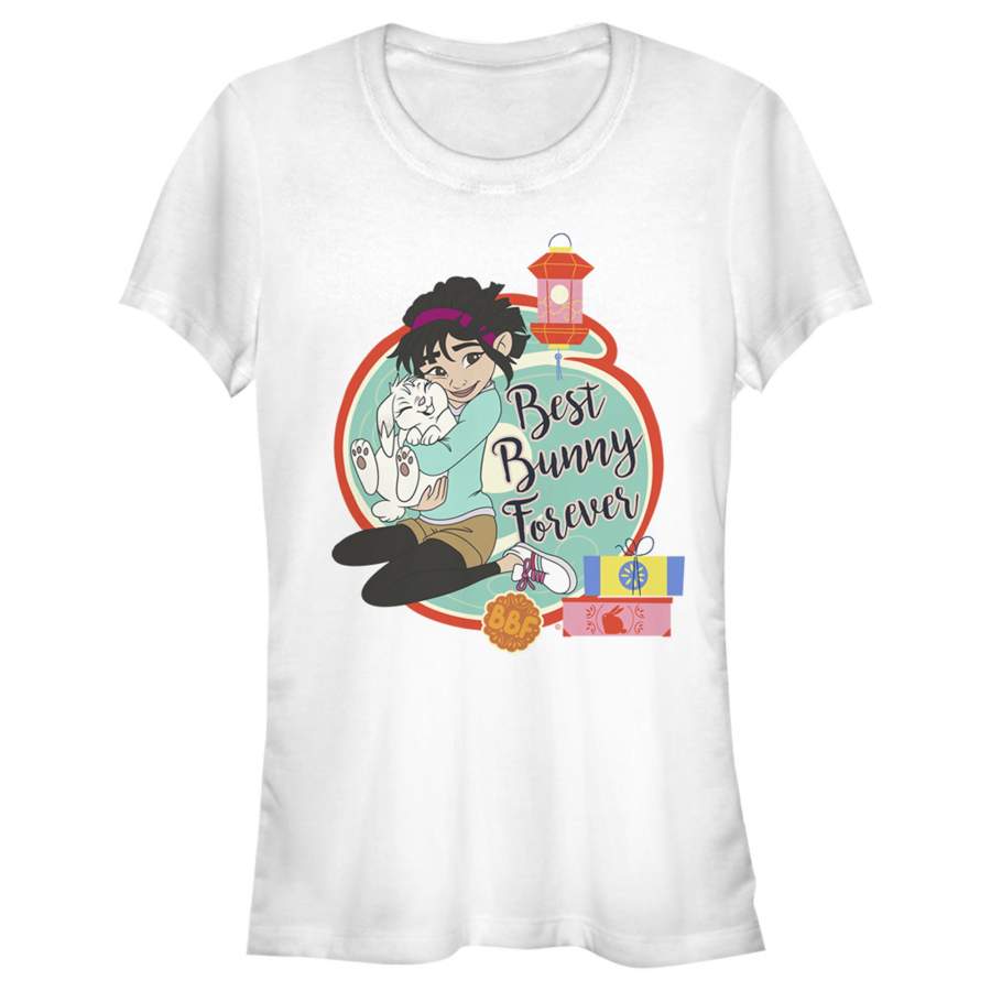 Over the Moon Junior’s Bungee & Fei Fei Best Bunny Forever  T Shirt